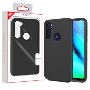 MyBat Fuse Series Case for Motorola Moto G Stylus - Black - 1 of 4