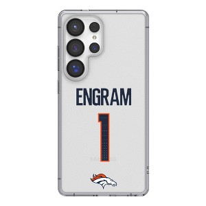 NFL Denver Broncos Players Game Tactic Clear Cell Phone Case for Samsung Galaxy - 1 of 4