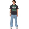 Seven Times Six Green Day Kerplunk Men's Graphic T-Shirt Distressed Style Flower Band Tee - 4 of 4