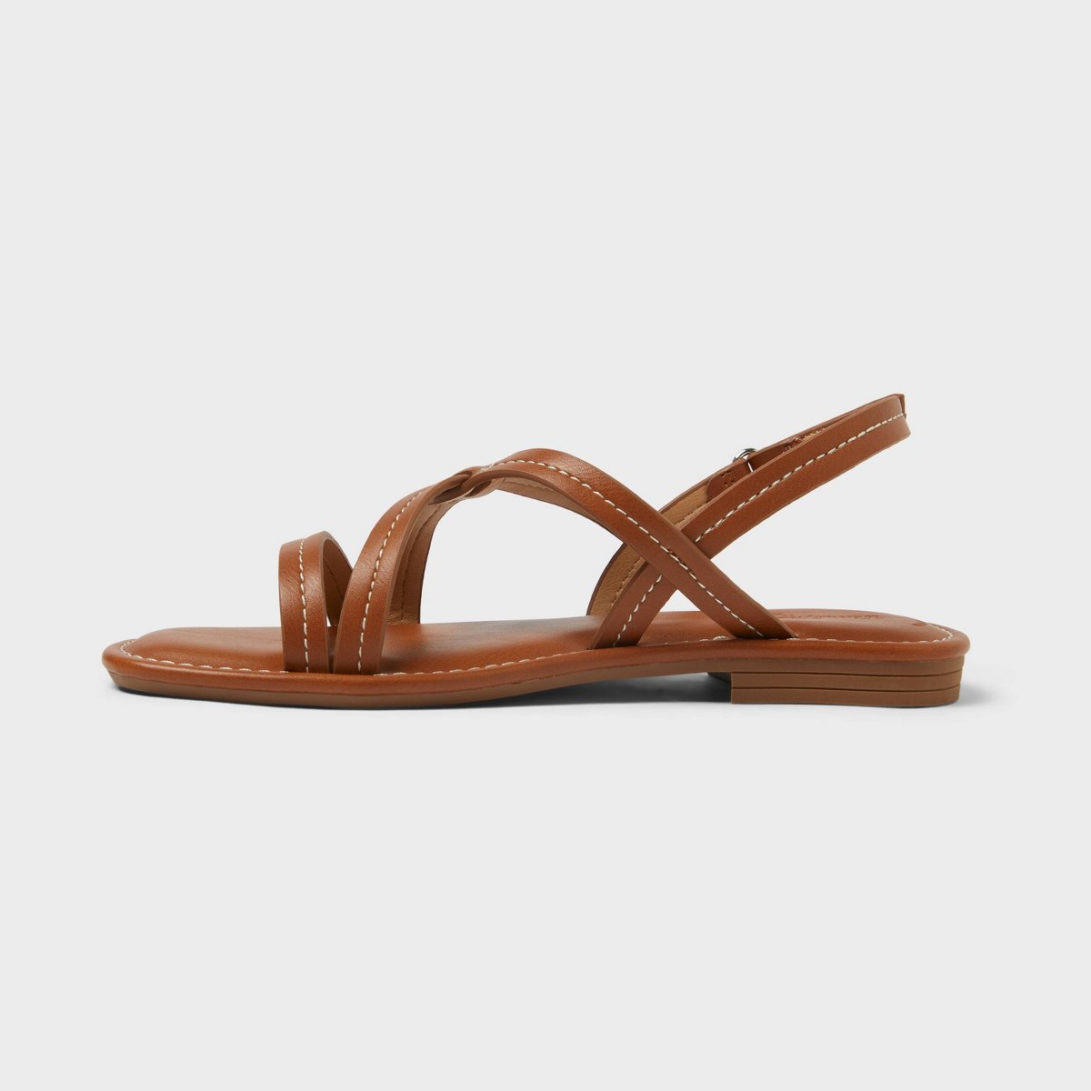 Женские сандалии Universal Thread Women's Cognac Ankle Strap Sandals - Universal Thread™ Cognac 8.5 — фото 2