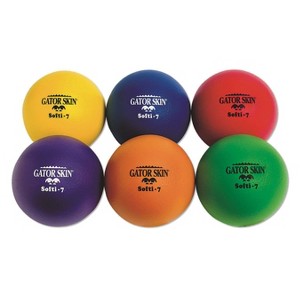 S&S Worldwide Gator Skin Softi Ball 7in Pk6 - 1 of 4