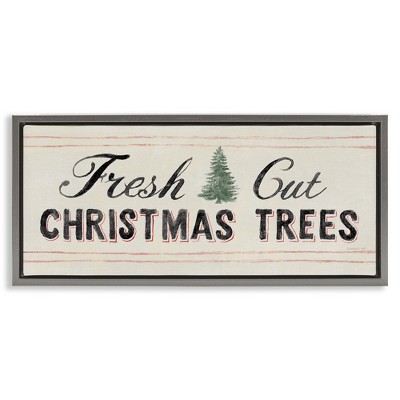 Stupell Industries Fresh Cut Christmas Trees Vintage, 31" x 14"