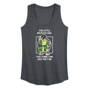 Women's - Avatar: The Last Airbender - Toph Graphic Racerback Tank - 1 of 4