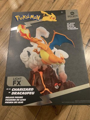 Pokémon - Figurine interactive Deluxe Dracaufeu 15 cm - Figurines