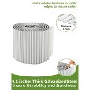 Corrugated Metal Garden Edging - 6"x20' Galvanized Steel Border for DIY Flower Beds Pathways Patio Design, Easy Installation, Silver - 3 of 4