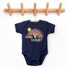 The Juniper Shop Mini Smiley Let The Adventures Begin Aria Baby Short Sleeve Bodysuit - 2 of 4