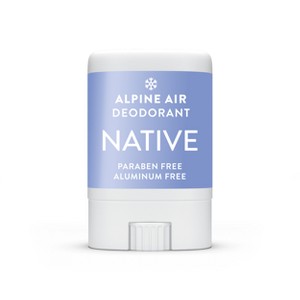 Native Holiday Limited Edition Aluminum-Free Mini Deodorant - Travel Size - Alpine Air - 0.35oz - 1 of 4
