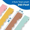 Carson Dellosa Education 65' Boho Sunset 4 Pack Rolled Bulletin Board Border Set (4 rolled borders) - 2 of 4