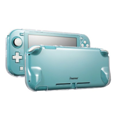 Insten Protective Case with Ergonomic Grip for Nintendo Switch Lite - Dual Front and Back Shockproof Cover Accessories, Clear