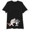 Mens Tom & Jerry Battle Shirt - Classic Hanna-Barbera Tee - Vintage 80s 90s Cartoon Chase T-Shirt - 4 of 4