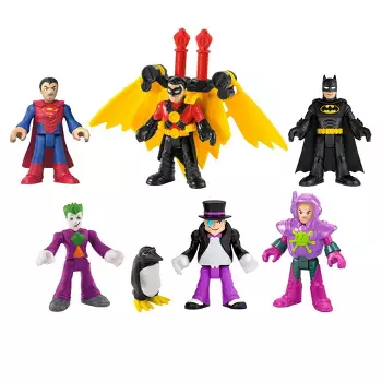 Fisher-price Imaginext Dc Super Friends Transforming Batman Bat-tech Batbot  : Target