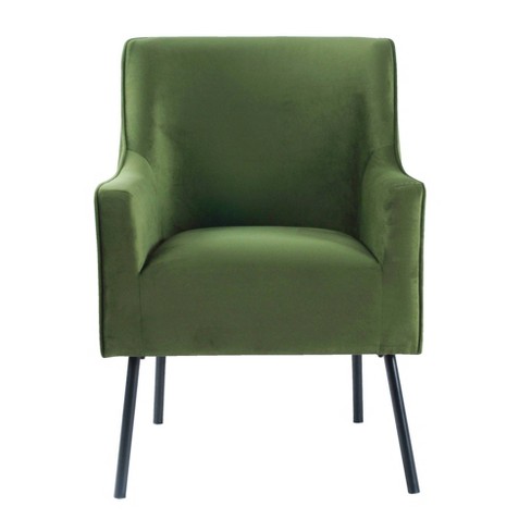 Target green velvet discount chair