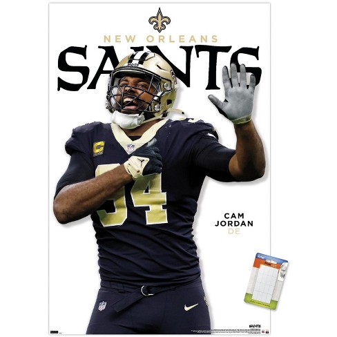 Trends International Nfl New Orleans Saints - Cameron Jordan Feature Series  23 Unframed Wall Poster Prints : Target