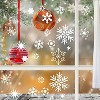 Aoibox 3 Pack Christmas Snowflake Stencil Set Reusable Plastic Templates 14.8x10.2in 10.2x7in 5x7in for Window Wall Card DIY - 4 of 4