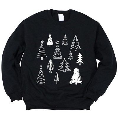 Simply Sage Market Women's Graphic Sweatshirt Christmas Tree Botanical