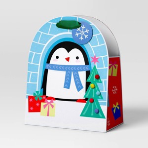 Penguin Cub Christmas Gift Bag - Wondershop™ - 1 of 3