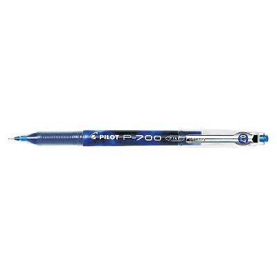 12pk Pilot P-700 Precise Gel Ink Roller Ball Stick Pen, Blue Ink, .7mm