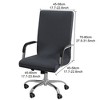 PiccoCasa Swivel Stretch Office Removable Computer Chair Cover 1 Pc - 2 of 4