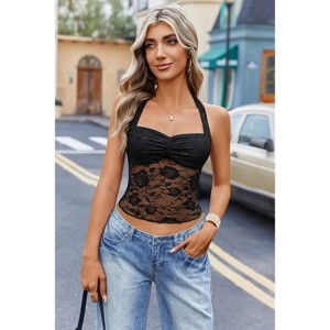 Avidlove Lace Tops for Women Going Out Tops Cute Halter Classy