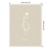 Amanti Art Delicate Wildflowers I by Katrina Pete Canvas Wall Art Print Framed 23 x 30-in. - 4 of 4