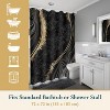 LunaLulinlk Shower Curtain with Hooks – Heavy-Duty Mold/Mildew-Resistant - 4 of 4