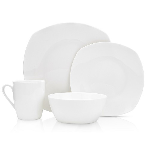 32 piece outlet square dinnerware set