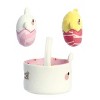 Aurora Small Easter Basket Molang Playful Stuffed Animal White 6" - 4 of 4