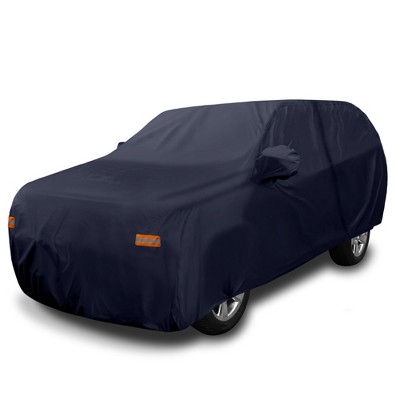 Unique Bargains SUV Car Cover for Chevrolet Tahoe 4 Door 2007-2020 Outdoor Waterproof Sun Rain Dust Wind Snow Protection