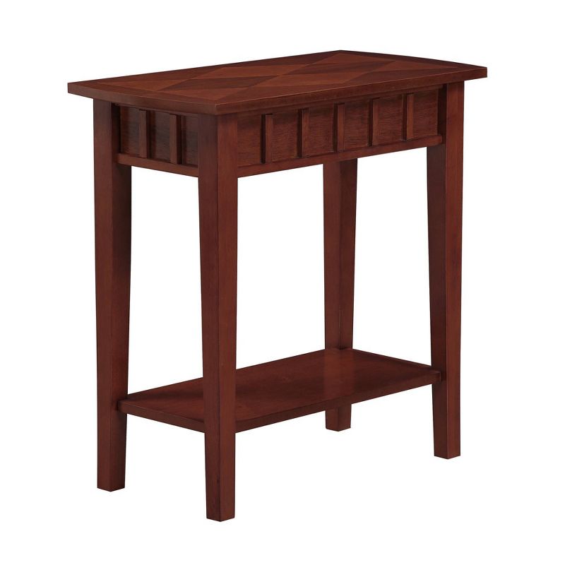 Dennis End Table with Shelf - Breighton Home, 1 of 9