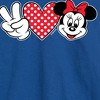 Men's - Disney - Peace Love Minnie Long Sleeve Graphic T-Shirt - 2 of 4