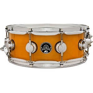 DW Collector's Series Santa Monica Snare Drum With Chrome Hardware 14 x 5 in. Butterscotch - 1 of 2