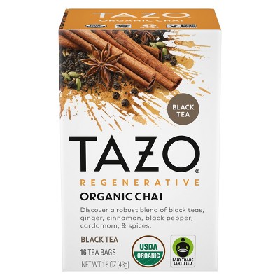 Tazo Regenerative Organic Chai Black