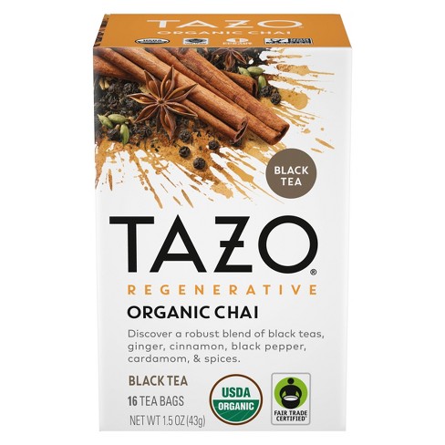 Tazo Regenerative Organic Chai Black Tea - 16ct - image 1 of 4