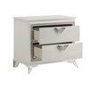 Vynxaria Antique White Nightstand ¨C Modern Luxury with Ample Storage - 3 of 4