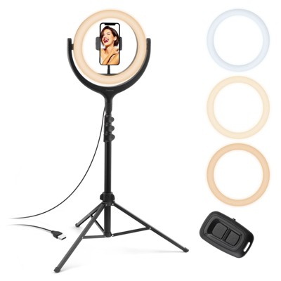 iphone ring light tripod