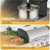 ZAFRO 4 Burner BBQ Propane Gas Grill, 42,000 BTU Stainless steel Gas Grill with Two Side Storage Shelves,Barbecue Gas Grill for  Backyard Cooking - 4 of 4