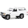 1993 Ford Bronco XLT Oxford White "Hobby Exclusive" Series 1/64 Diecast Model Car by Greenlight - 2 of 4