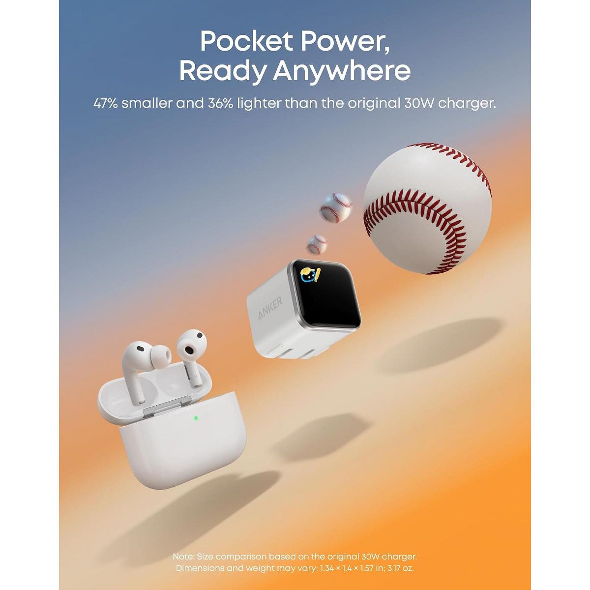 Anker Nano Power Bank (10K, 45W, Built-In Retractable USB-C Cable) + Anker Nano Charger (45W, Smart Display, 180° Foldable) - thumbnail 7
