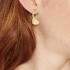Bijoux Sport by Luv Aj MLB Gold Logo Heart Hoop Earrings - 3 of 3