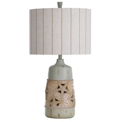 Stay Bridge 3-Way Coastal Cast Table Lamp - StyleCraft