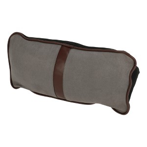 Unique Bargains Suede All-Season Car Headrest Lumbar Cushion  with Ergonomic Design - 1 of 4