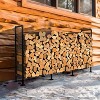 attop 4ft Outdoor Indoor Firewood Rack - 4 of 4