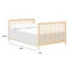 DaVinci Hidden Hardware Twin/Full Size Bed Conversion Kit (M5789) - Blonde - 3 of 3