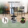 WestinTrends Playa 3-Piece Outdoor Resin Patio Bistro Set with Stackable Patio Dining Chairs - 4 of 4