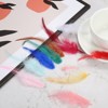 Unique Bargains DIY Dream Catcher Earrings Saddle Hackle Rooster Feathers 50 Pcs - 4 of 4