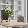 3.6FT Artificial Camellia Tree, Realistic Faux White Plants with 20 Bloomings, Sturdy White Pot, Faux Flowers Potted Plant Trees for Living Room - 4 of 4