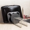 LunaLulinlk Pot Lid Organizer Pot Lid Rack Holder Suitable for Bakeware Dish Plate, Cutting Boards, Pots & Pans, Serving Trays,2 pack - 3 of 4