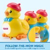 Joyfy 3Pcs Musical Duck Toy, Crawling Tummy Time Toy with Light & Music, Early Learning Education Toy Birthday Gift for Boys Girls Aged 6+ Months - 4 of 4