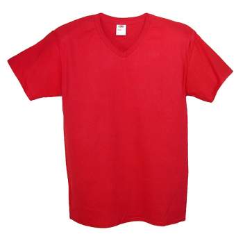 Fruit of the Loom Big and Tall V Neck Cotton T Shirt
