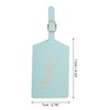 Unique Bargains Hot Stamping Adventure Luggage Tag 1 Pc - 2 of 4